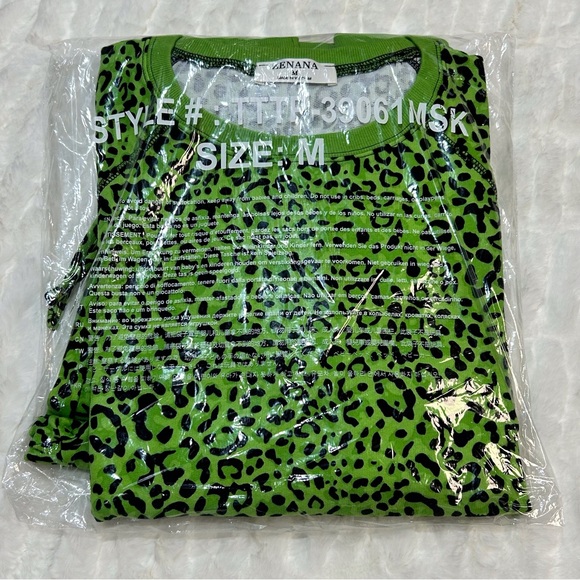 NIB Zenana Outfitters Leopard Print Outfit - Picture 10 of 14